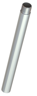 Scan-Antenna 10000-050 Poleeritud roostevabast terasest pikendusmast merel kasutatavatele antennidele, millel on sisekeere 1"-14NF alus.