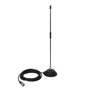 CB PNI Extra 40 antenn, koos magnetiga, pikkus 45 cm, 30W, 26-30MHz, SWR 1.0, klaaskiud