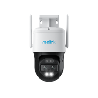 Valvekaamera Reolink TrackMix WiFi kahe objektiiviga 8MP, PTZ, 6 X Zoom, isiku ja sõiduki tuvastusega, jälgimisega, W760