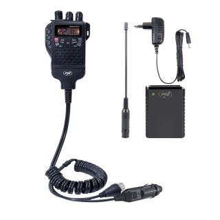 CB PNI Escort HP 62 CB Radio Package and PNI PB-HP62 Li-Ion 1500 mAh Rechargeable Battery Accessory Kit Included