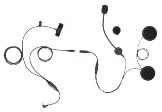 Motocomm RS-2 kiivriside komplekt lahtisele ja kinnisele kiivrile Motorola 1-pin pistik