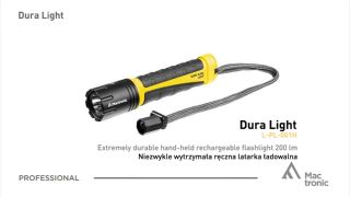 Mactronic laetav taskulamp DURA LIGHT 280 lm, kasutamiseks ekstreemsetes oludes