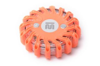 Mactronic M-Flare kettakujuline hoiatus lamp, 9 vilkumis reziimi, akuga CR123A, oranz