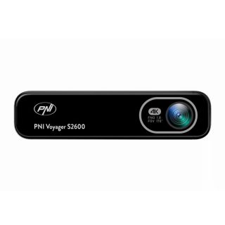 Auto DVR kaamera PNI Voyager S2600 WiFi, 4K Ultra HD, GPS, ilma ekraanita, parkimisjälgimise funktsioon, G-sensor, video- ja helisalvestus, 12V/24V toiteallikas