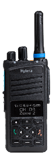 PT350 B Fv TETRA käsiraadiosaatja, OLED ekraan ja nupud Hytera