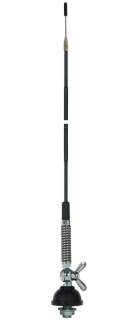 T 27 antenn 550mm, stats. alus, 4m kaabel SIRIO
