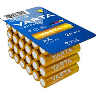 Varta Alkaline Battery AA, 12800mAh, 5 V, 24-pakk