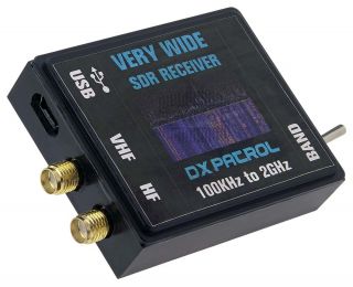 DX-PATROL SDR tarkvarapõhine vastuvõtja, 100 kHz - 2000MHz MK4