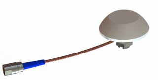 SATFIX-1/W 5V antenn GPS 0,15m FME isane, valge korpus