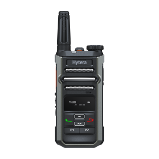 Hytera BP365 Uc DMR käsiraadiosaatja 430-470 MHz, võimsus 1 W / 3 W, 2200mAh Li-polümeer, fikseeritud antenn, 0,9-tolline OLED-ekraan, DMR Tier II ja analoog