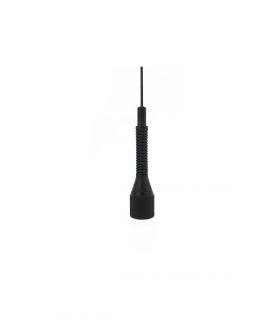 PWR-M150-GSA-B Mobiilne antenn VHF 1/4 tugev vedru, must. PL.