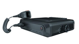 HM655LG BT V1 autoraadiosaatja 136-174 MHz, madala võimsusega 5-25W, RSM (SM25A1), GPS, BT, DMR Tier II ja analoog Hytera