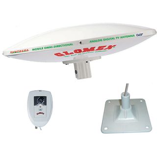 PANORAMA: Omni-directional TV Antenna 370mm 27,5dB 12V + ins GLOMEX