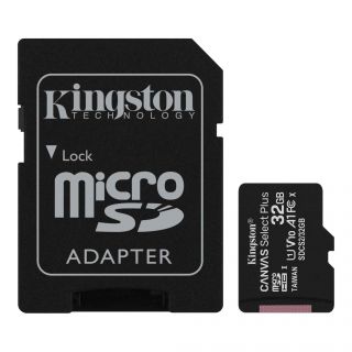 32GB MicroSDHC mälukaart Kingston Canvas Select Plus