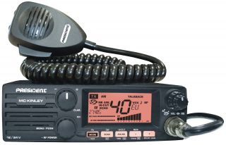 President Mc Kinley autoraadiosaatja AM/FM/SSB, 12/24V