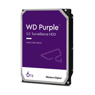 Western Digital Surveillance Hard Drive Purple WD62PURZ 5640 RPM, 6000 GB