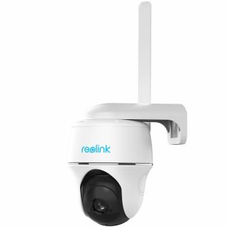 Valvekaamera Reolink Go PT Plus 4G/LTE juhtmevaba, akuga, pööratav 355° Pan & 140° Tilt, Starlight sensor + Päikesepaneel + 32GB microSD
